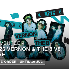 Collection image for: SEVENTEEN - 2026 VERNON & THE 8 V8 LIVE (MD)