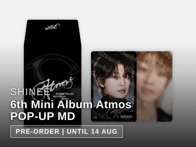 SHINee - 6th Mini Album Atmos POP-UP MD
