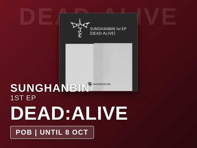 SUNGHANBIN - DEAD:ALIVE / 1st EP
