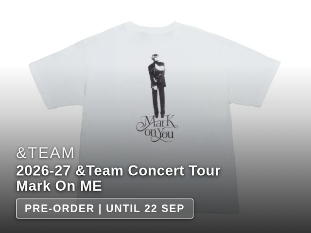 &TEAM - 2026-27 &Team Concert Tour Mark On ME (MD)