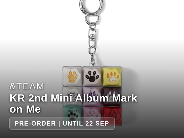 &TEAM - KR 2nd Mini Album Mark on Me (MD)