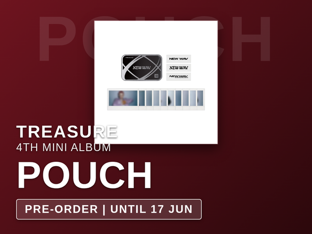 TREASURE - POUCH / 4th Mini Album