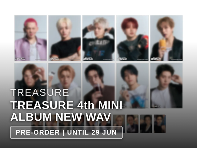 TREASURE - TREASURE 4th MINI ALBUM NEW WAV (MD)