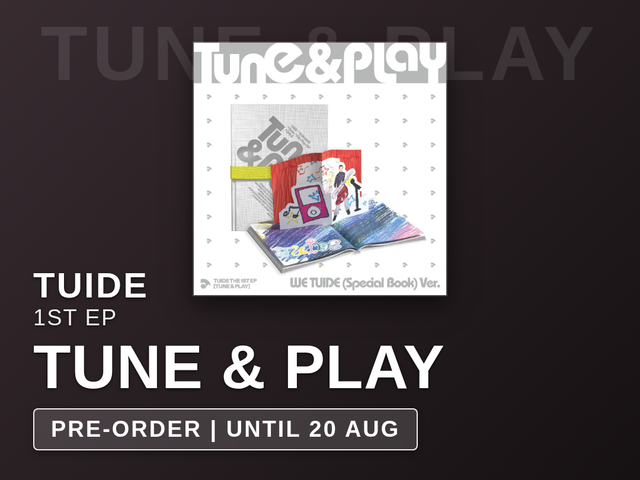 TUIDE - TUNE & PLAY / 1st EP