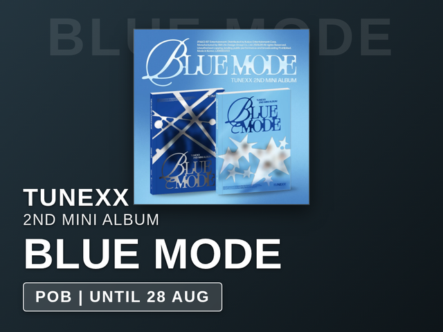 TUNEXX - BLUE MODE / 2nd Mini Album