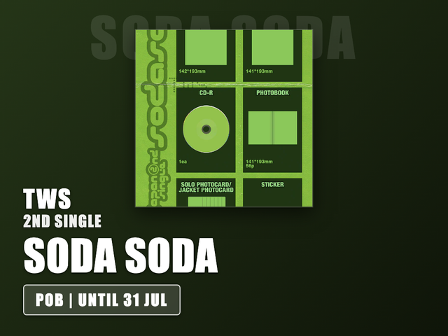 TWS - SODA SODA / 2nd Single