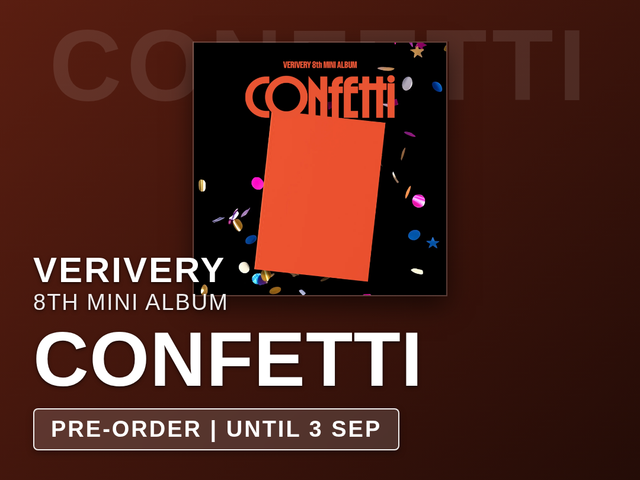 VERIVERY - CONFETTI / 8th Mini Album