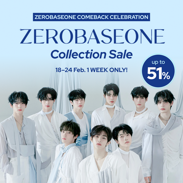 💙 ZEROBASEONE COMEBACK SALE 💙