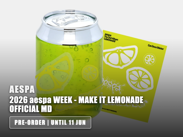 aespa - 2026 aespa WEEK - MAKE IT LEMONADE OFFICIAL MD