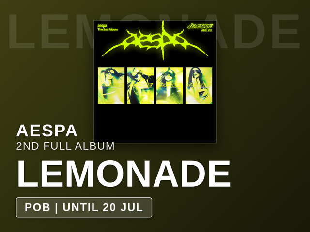 aespa - LEMONADE / 2nd Full Album