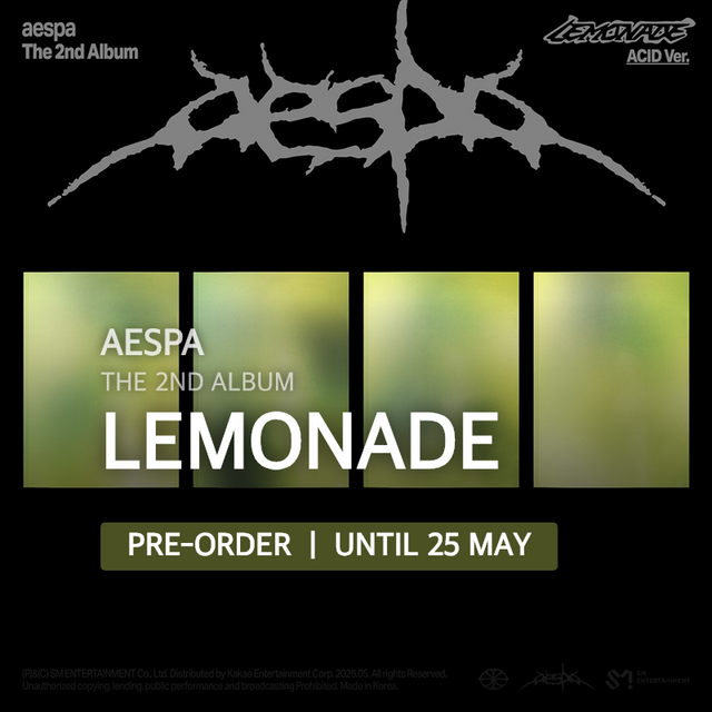 AESPA THE 2nd Album LMONADE Pre-order at SOOJIB