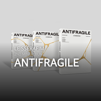 LE SSERAFIM - ANTIFRAGILE / 2nd MINI ALBUM