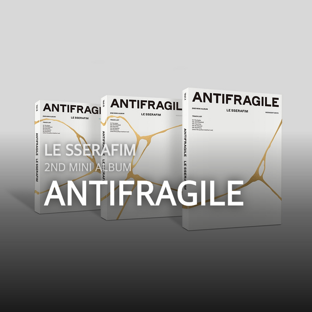 LE SSERAFIM - ANTIFRAGILE / 2nd MINI ALBUM