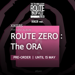 Collection image for: xikers - ROUTE ZERO : The ORA / 7TH MINI ALBUM
