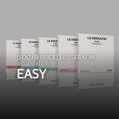 Collection image for: [SOOJIB PRICE] LE SSERAFIM - EASY / 3rd Mini Album