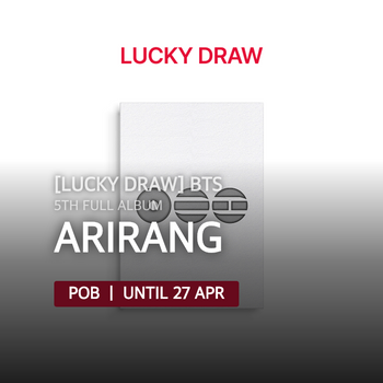 [LUCKY DRAW] BTS - ARIRANG / 5TH FULL ALBUM