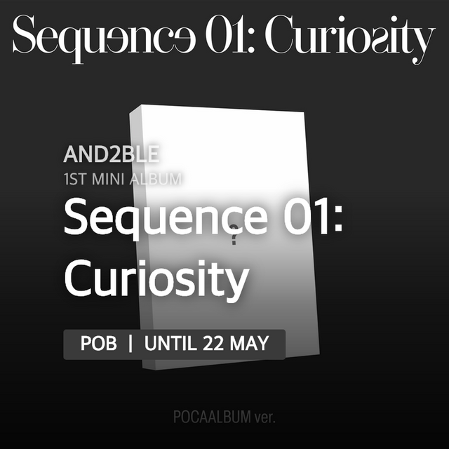 AND2BLE - Sequence 01: Curiosity / 1st Mini Album