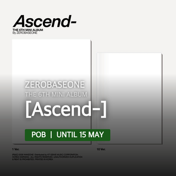 ZEROBASEONE - [Ascend-] / The 6th Mini Album