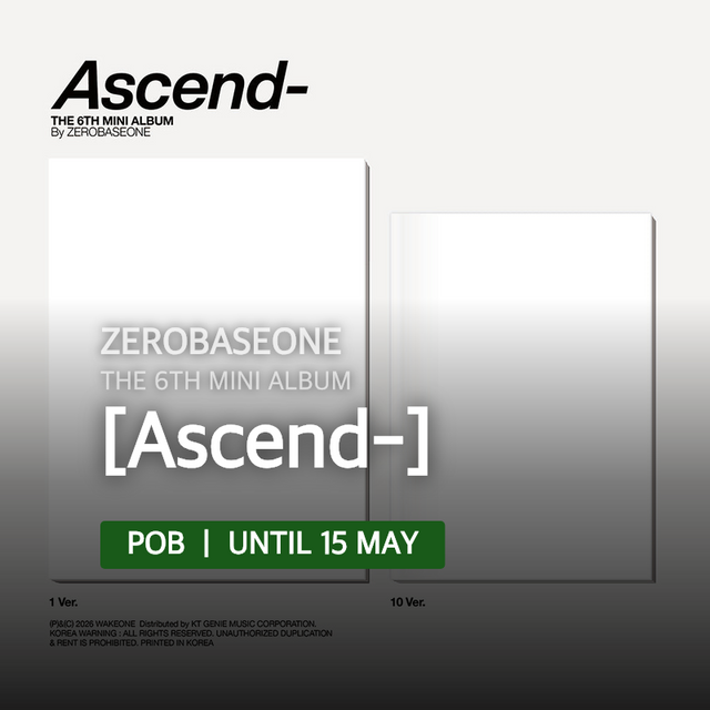 ZEROBASEONE - [Ascend-] / The 6th Mini Album