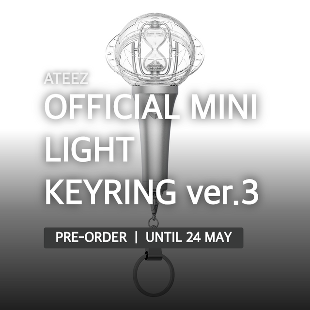 ATEEZ - OFFICIAL MINI LIGHT KEYRING ver.3