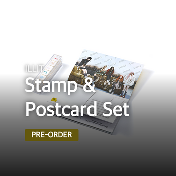 ILLIT - Stamp & Postcard Set
