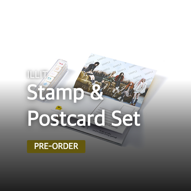 ILLIT - Stamp & Postcard Set