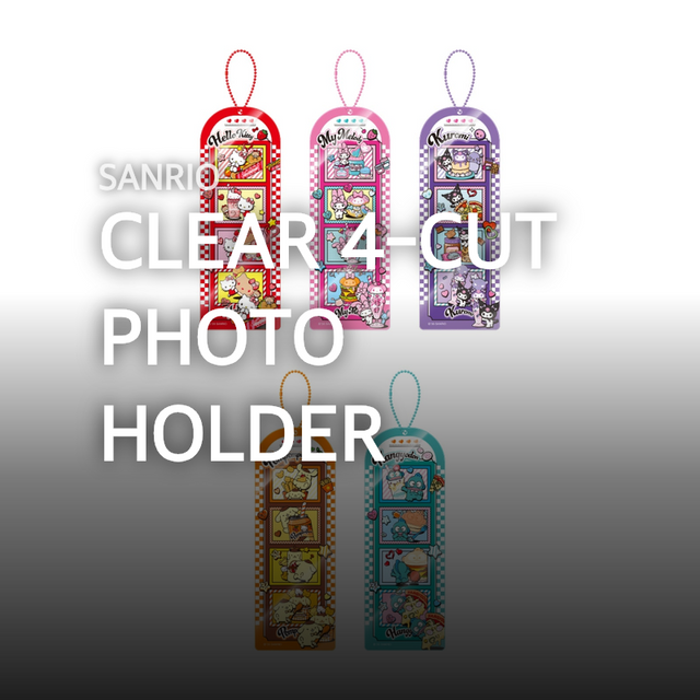 SANRIO - CLEAR 4-CUT PHOTO HOLDER