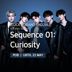 Collection image for: [LUCKY DRAW] AND2BLE - Sequence 01: Curiosity / 1st Mini Album