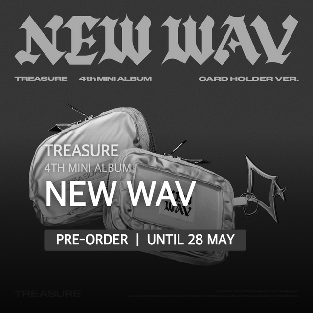 TREASURE - NEW WAV / 4th MINI ALBUM