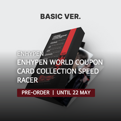 Collection image for: ENHYPEN - ENHYPEN WORLD COUPON CARD COLLECTION SPEED RACER