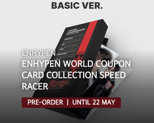 Collection image for: ENHYPEN - ENHYPEN WORLD COUPON CARD COLLECTION SPEED RACER