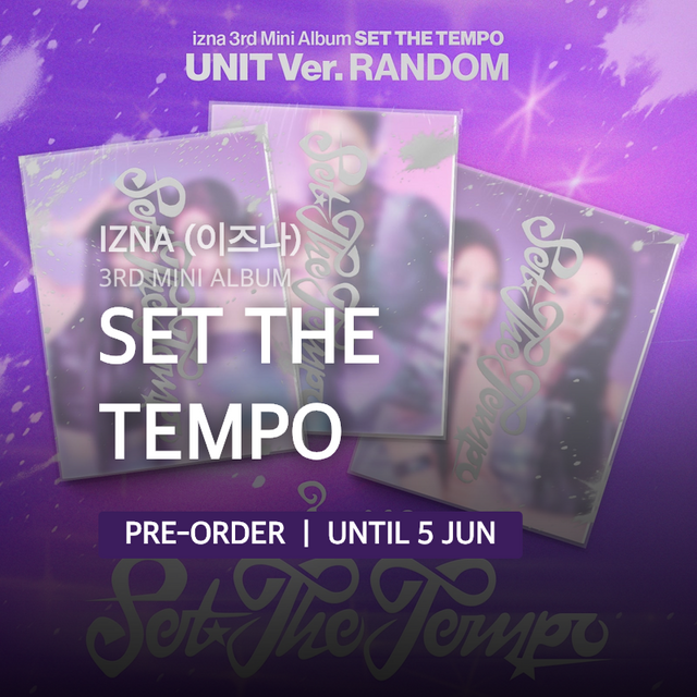izna (이즈나) - SET THE TEMPO / 3rd Mini Album