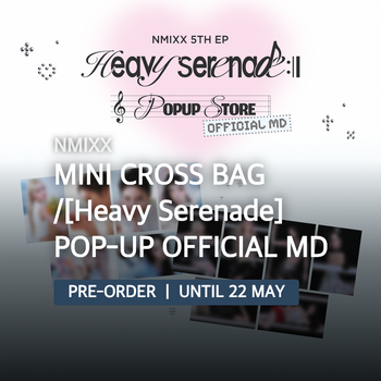 NMIXX - MINI CROSS BAG /[Heavy Serenade] POP-UP OFFICIAL MD