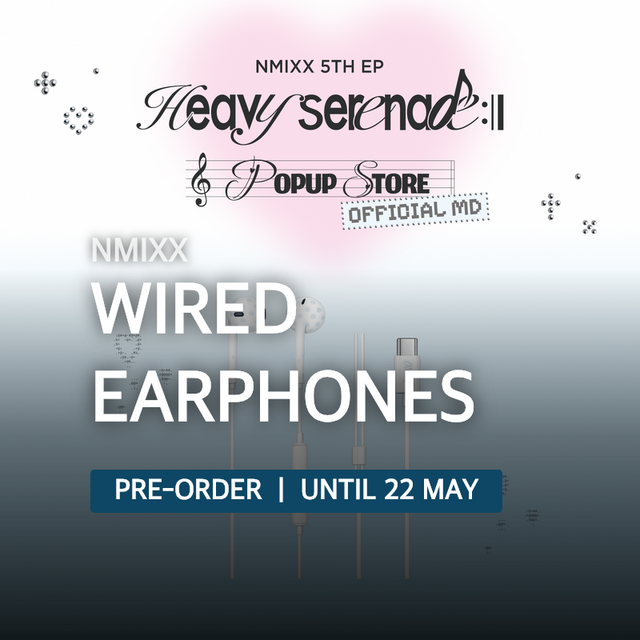 NMIXX - WIRED EARPHONES