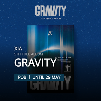 XIA - GRAVITY / 5th FULL ALBUM