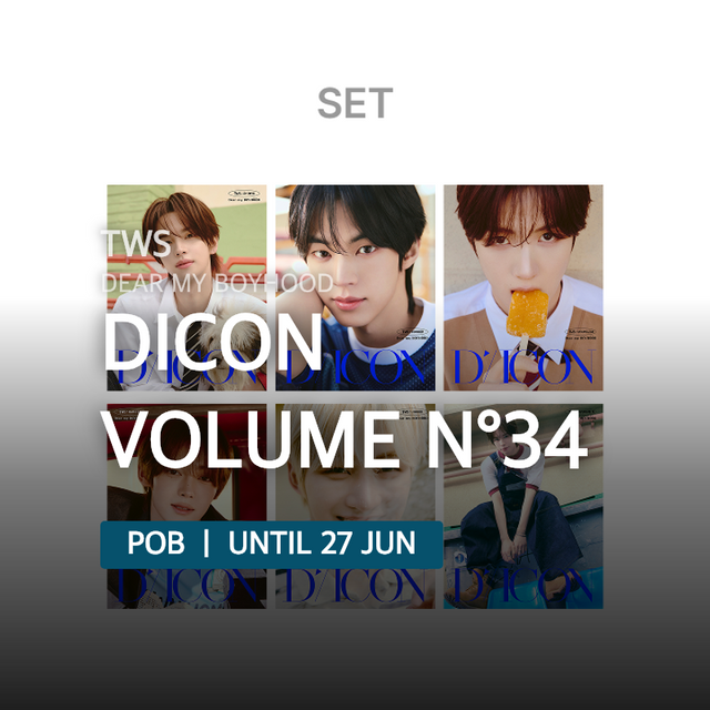 TWS - DICON VOLUME N°34 / DEAR MY BOYHOOD