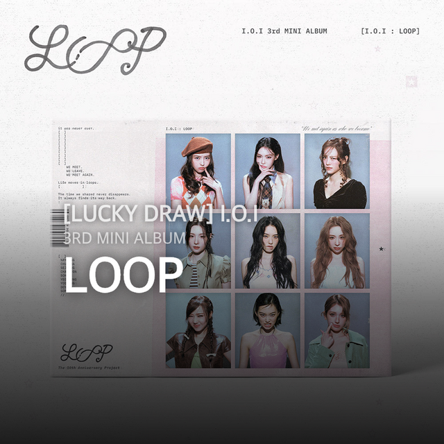 [LUCKY DRAW] I.O.I - LOOP / 3rd MINI ALBUM