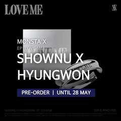 Collection image for: MONSTA X - SHOWNU X HYUNGWON / EP [LOVE ME]