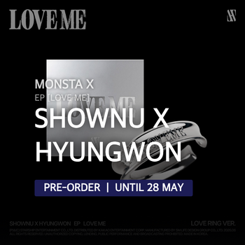 MONSTA X - SHOWNU X HYUNGWON / EP [LOVE ME]