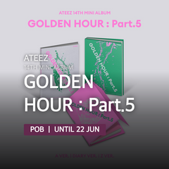 Collection image for: ATEEZ - GOLDEN HOUR : Part.5 / 14TH MINI ALBUM