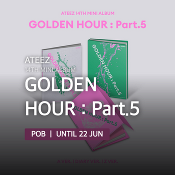 ATEEZ - GOLDEN HOUR : Part.5 / 14TH MINI ALBUM