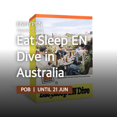 Collection image for: ENHYPEN - Eat Sleep EN Dive in Australia / TRAVEL BOOK