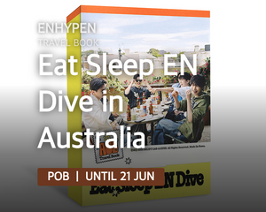 Collection image for: ENHYPEN - Eat Sleep EN Dive in Australia / TRAVEL BOOK