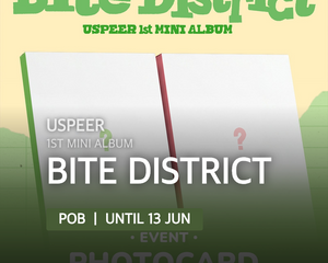 Collection image for: USPEER - BITE DISTRICT / 1st MINI ALBUM