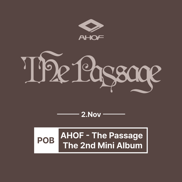 AHOF -The Passage / The 2nd Mini Album