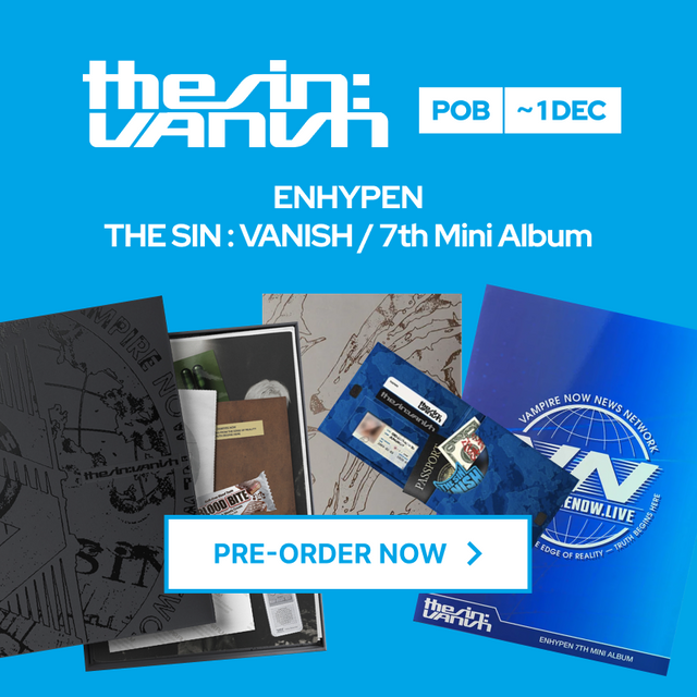 ENHYPEN - THE SIN : VANISH / 7th Mini Album