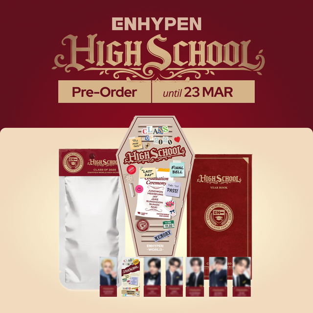 ENHYPEN - ENHYPEN WORLD COUPON CARD COLLECTION HIGH SCHOOL