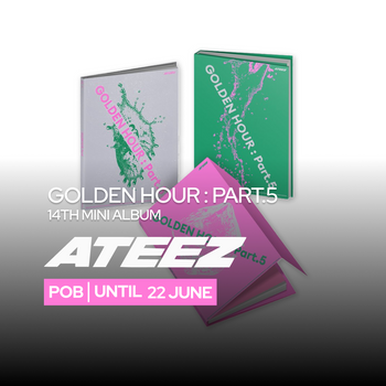 GOLDEN HOUR : PART5 14th mini Album ATEEZ pon until 22June