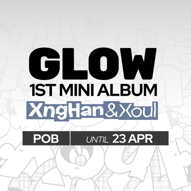 XngHan&Xoul - Glow / 1st Mini Album – SOOJIB