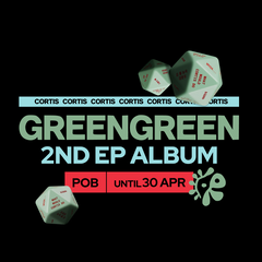 CORTIS GREENGREEN 2nd EP Album pre-order Benefit PON until 30th April